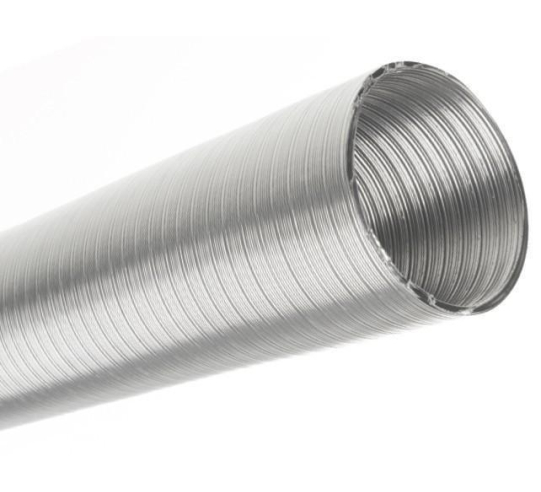 Tubo flexible aluminio diametro 120mm Westaflex 1 metro