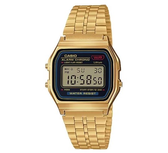 Reloj digital casio vintage iconic a159wgea-1ef - 37mm - dorado