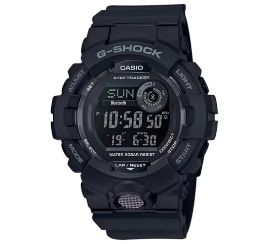 Reloj digital casio g-shock g-squad gbd-800-1ber - 54mm - negro