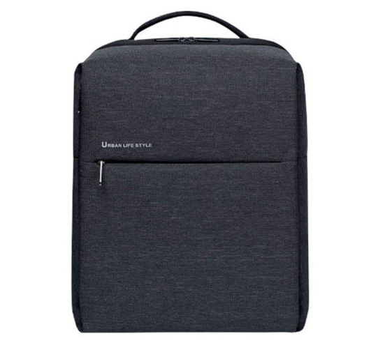 Mochila xiaomi mi city backpack 2 para portátiles hasta 15.6' - impermeable - gris oscuro