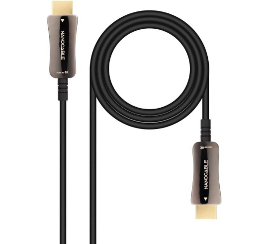Cable hdmi 2.1 aoc 8k nanocable 10.15.2115 - hdmi macho - hdmi macho - 15m - negro