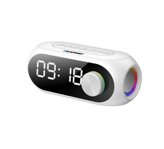 Despertador blaupunkt blp2250 - radio fm - blanco