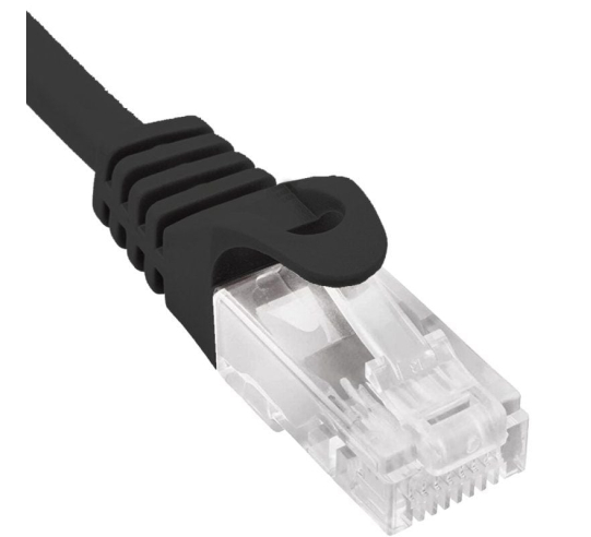 Cable de red rj45 utp phasak phk 1810 cat.6 - 10m - negro