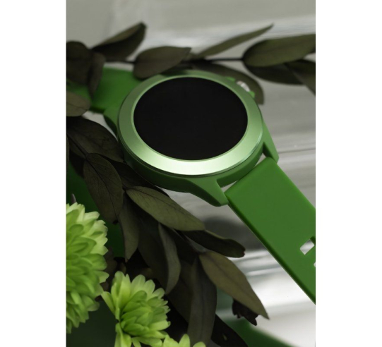 Smartwatch forever colorum cw-300 - notificaciones - frecuencia cardíaca - verde