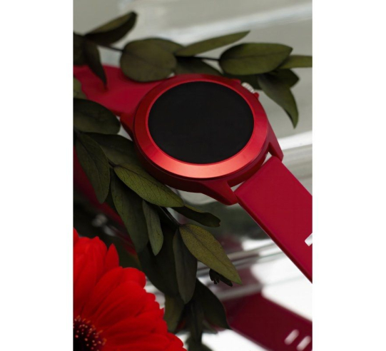 Smartwatch forever colorum cw-300 - notificaciones - frecuencia cardíaca - magenta