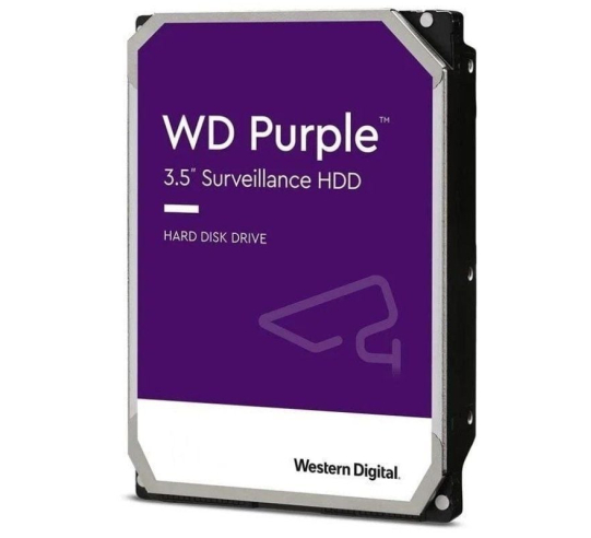 Disco duro western digital wd purple surveillance 6tb - 3.5' - sata iii - 256mb