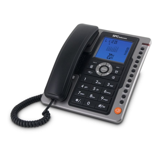 Teléfono spc telecom 3604 - negro