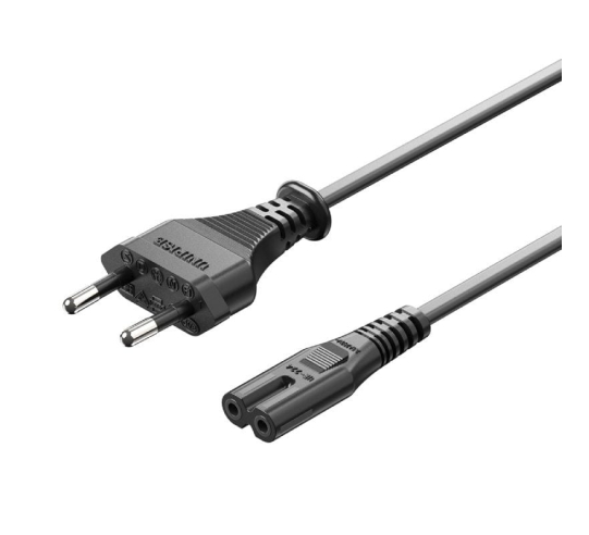 Cable alimentación forma 8 vention zclbac - cee7/16 macho - c7 hembra - 1.8m