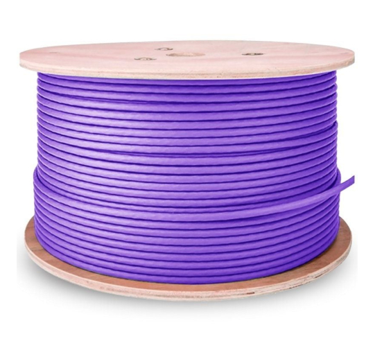 Bobina de cable rj45 awg23 utp aisens a135-0748 cat.6 - lszh - 305m - violeta