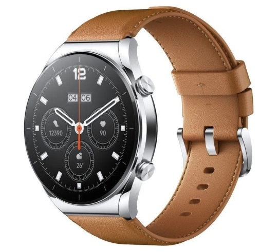 Smartwatch xiaomi watch s1 - notificaciones - frecuencia cardíaca - gps - plata