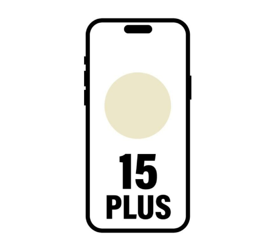 Smartphone apple iphone 15 plus 256gb - 6.7' - 5g - amarillo