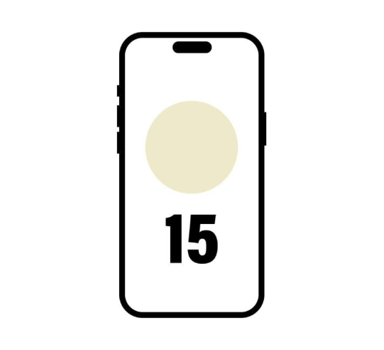 Smartphone apple iphone 15 512gb - 6.1' - 5g - amarillo