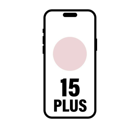 Smartphone apple iphone 15 plus 128gb - 6.7' - 5g - rosa
