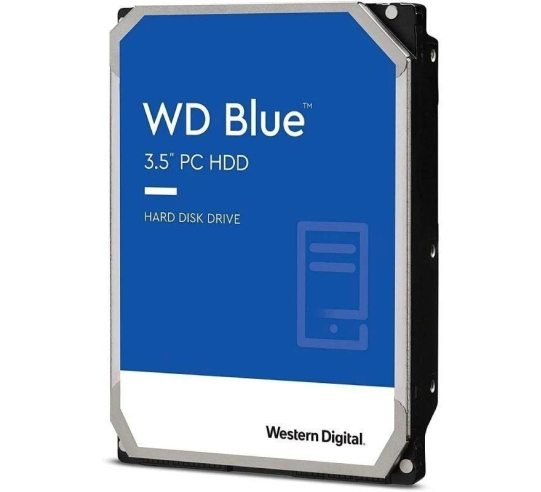 Disco duro western digital wd blue pc desktop 4tb - 3.5' - sata iii - 256mb