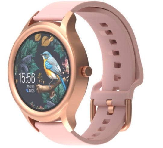 Smartwatch forever forevive 3 sb-340 - notificaciones - frecuencia cardíaca - rosa oro