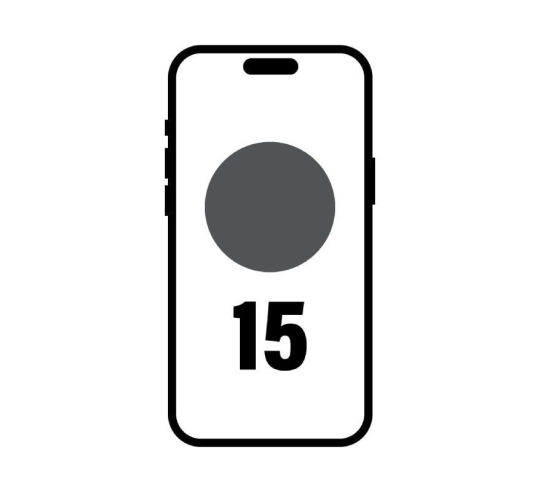 Smartphone apple iphone 15 128gb - 6.1' - 5g - negro