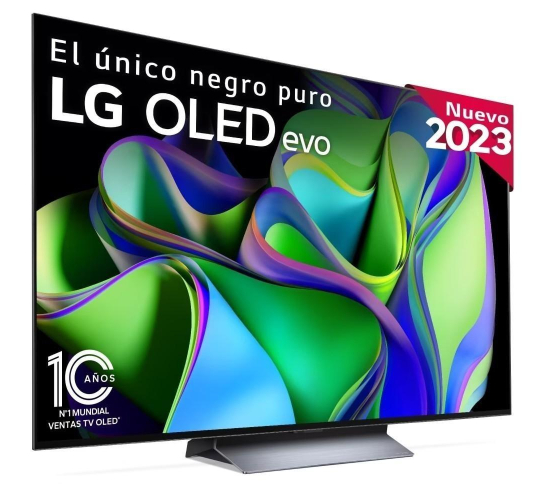 Televisor LG OLED EVO 55 PULGADAS C3 ThinQ AI Dolby Vision  Dolby ATMOS OLED55C34LA