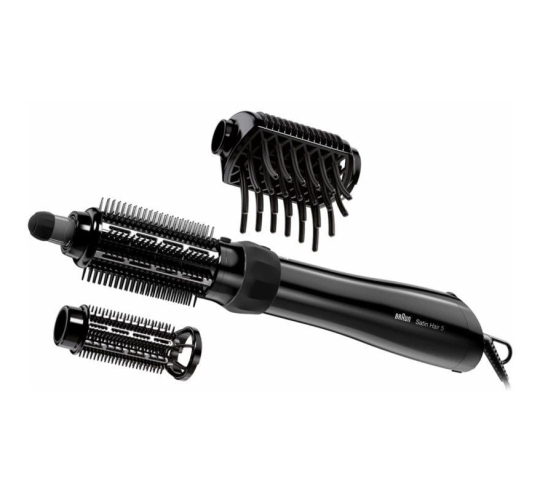 Cepillo moldeador para el pelo braun satin hair 5 as530e - negro