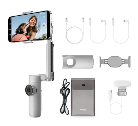 Kit palo para selfie insta360 flow creator kit - gris
