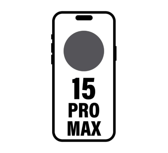 Smartphone apple iphone 15 pro max 512gb - 6.7' - 5g - titanio negro