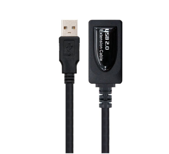 Cable alargador usb 2.0 nanocable 10.01.0211