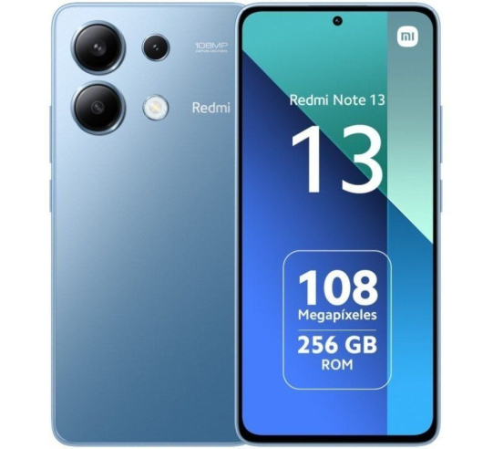 Smartphone xiaomi redmi note 13 nfc 8gb - 256gb - 6.67' - azul
