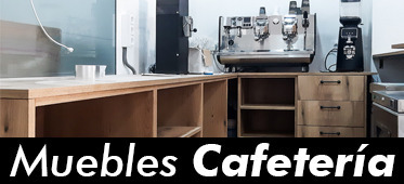 Amueblamiento de Cafetería en Madera